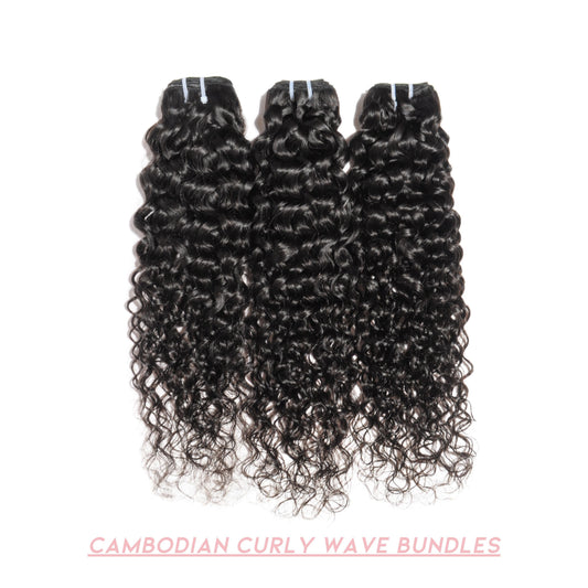 Cambodian Curly Wave Bundles